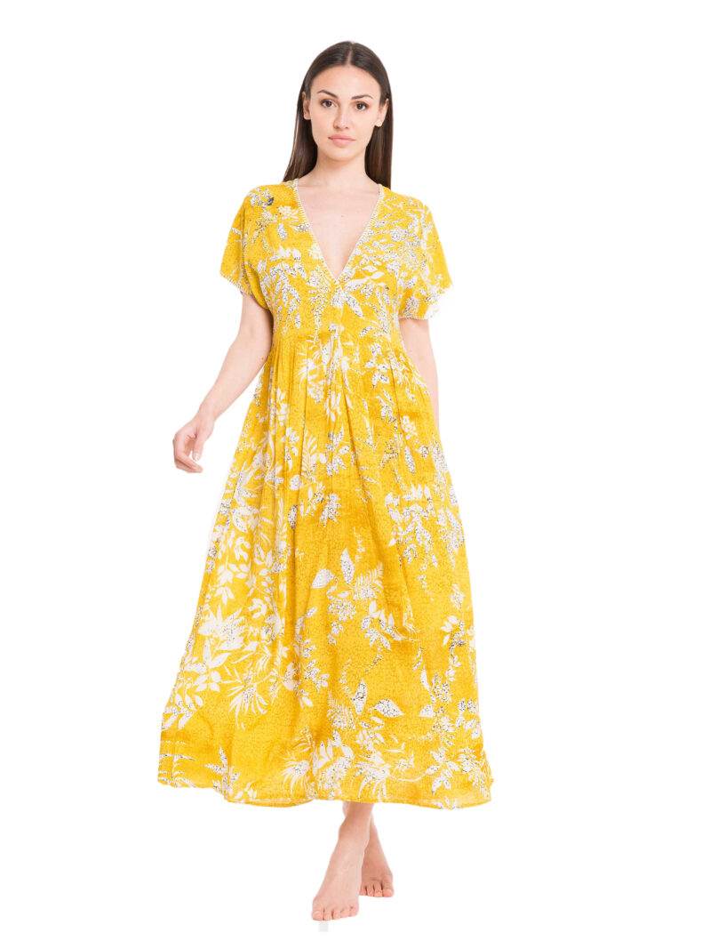 Abito Lungo Donna DA22-039 David - evabiancheria